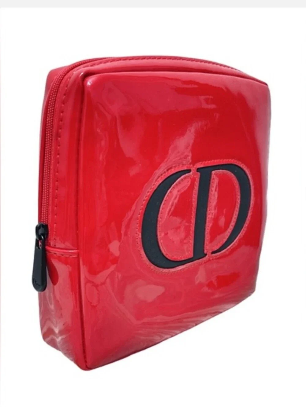 Dior Red Patent Cosmetic Pouch